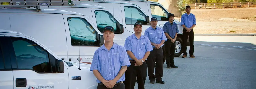 KIC Refrigeration crew ready for Mini Split Repair jobs across Surf City